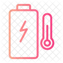 Temperature Battery Charge Icon