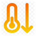 Temperature Arrow Down Icon