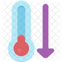 Temperature Arrow Down Arrow Temperature Icon