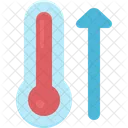 Temperature arrow up  Icon