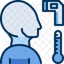 Check Infrared Thermometer Temperature Icon