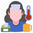Temperature Check Fever Check Fever Scan Icon