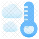 Temperature Cloud  Icon