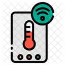 Temperature Control Electronics Iot Iot Icon