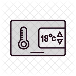 Temperature Control  Icon