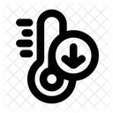 Temperature Decreasing  Icon