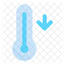Temperature Down  Icon