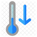 Temperature Down Temperature Thermometer Icon