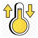 Temperature Fluctuation  Icon