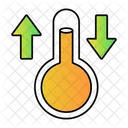 Temperature Fluctuation  Icon