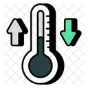 Temperature Fluctuation  Icon