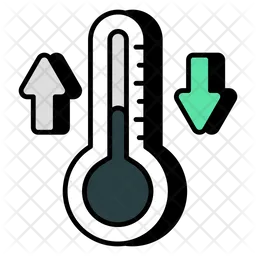Temperature Fluctuation  Icon