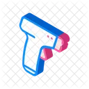 Infrared Thermometer Isometric Icon