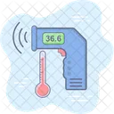 Coronavirus Prevention Temperature Icon