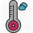 Temperature hot  Icon