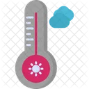 Temperature Hot Climate Forecast Icon