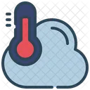 Temperature Cloud Cloudy Icon