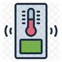 Temperature Sensor Heat Icon