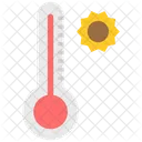 Temperature High Temperature Thermometer Icon