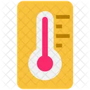 Summer Temperature Thermometer Icon