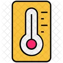 Summer Temperature Thermometer Icon