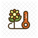 Temperature Flower Temperature Flower Icon