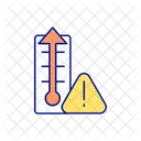 Thermometer High Temperature Icon