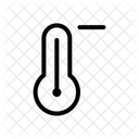Temperature Minus Termometer High Temperature Symbol