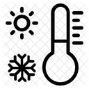 Thermometre De Temperature Instrument Thermostat Icône