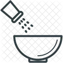 Tempero Adicao Sal Ícone