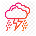 Tempestade Trovao Clima Icon