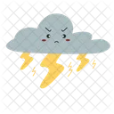 Tempestuoso Clima Chuvoso Icon