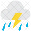 Meteo Nuage Tempete Icône