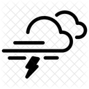 Meteo Tempete Vent Icône