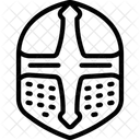 Templario Cavaleiro Capacete Ícone