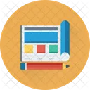 Template Layout Blueprint Icon
