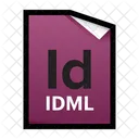 Template Indesign Adobe Icon