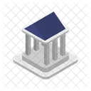 Temple Building Religion Icon