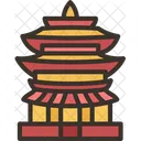 Temple Buddhism Religion Icon