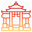 Temple Decoration Architecture Decoration Icon