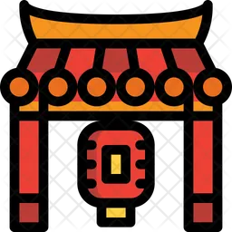 Temple Gate  Icon