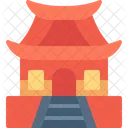 Templo Chines Antigo Ícone