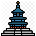 Marco China Templo Icon