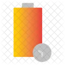 Tempo Da Bateria Tempo De Energia Da Bateria Relogio Ícone