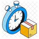 Entrega Tempo Servico Ícone