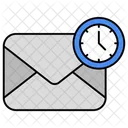 Tempo De Entrega De Correio E Mail Correspondencia Ícone