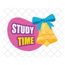 Tempo De Estudo Alarme Notificacao Icon