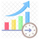 Tempo De Colocacao No Mercado Grafico Investimento Icon