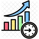 Tempo De Colocacao No Mercado Grafico Investimento Icon