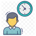 Horario De Trabalho Horario De Trabalho Relogio Icon